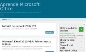 Aprendemicrosoftoffice.com thumbnail