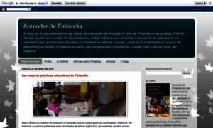 Aprender-de-finlandia.blogspot.com.es thumbnail