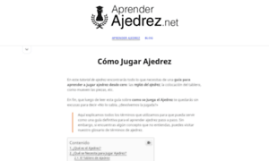 Aprenderajedrez.net thumbnail