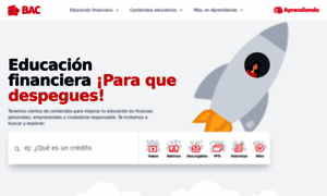 Aprendiendo.baccredomatic.com thumbnail