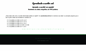Aprendiendoaescribir.net thumbnail