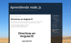 Aprendiendonodejs.com thumbnail