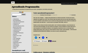 Aprendiendoprogramacion.wordpress.com thumbnail