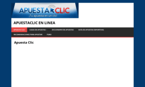 Apuestaclic.com thumbnail