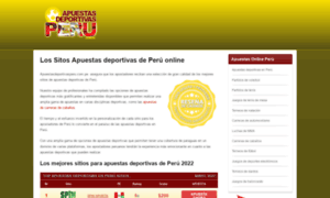 Apuestasdeportivasperu.com.pe thumbnail