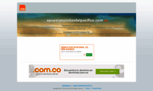 Apuestasunidasdelpacifico.com.co thumbnail