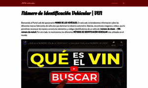 Apuidentificacionvehicular.com thumbnail