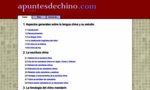 Apuntesdechino.com thumbnail