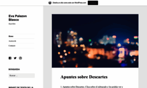 Apuntesdeevapalazon.wordpress.com thumbnail