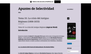 Apuntesdeselectividad.wordpress.com thumbnail