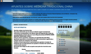 Apuntesmedicinatradicionalchina.blogspot.com.es thumbnail