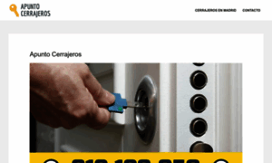 Apuntocerrajeros.com thumbnail