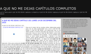 Aquenomedejascapitulos.com thumbnail