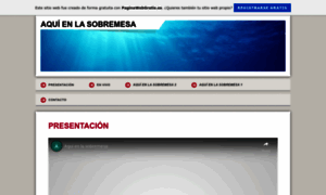 Aquienlasobremesa.es.tl thumbnail