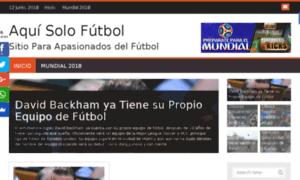 Aquisolofutbol.com thumbnail