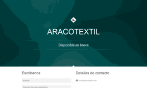 Aracotextil.com thumbnail