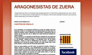 Aragonesistasdezuera.blogspot.com thumbnail