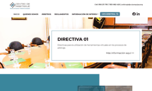 Arbitrajeccia.com.pe thumbnail