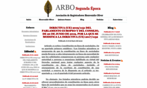 Arbo.org.es thumbnail