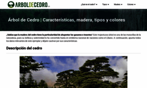 Arboldecedro.com thumbnail
