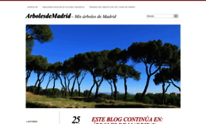 Arbolesdemadrid.wordpress.com thumbnail