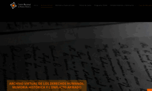 Archivodelosddhh.gov.co thumbnail