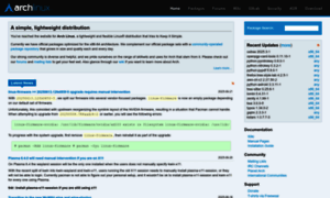 Archlinux.org thumbnail