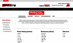 Arcolresistors.com thumbnail
