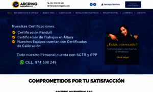 Arcringperu.com thumbnail