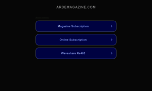 Ardemagazine.com thumbnail