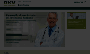 Areadelprofesionalsanitario.dkvseguros.com thumbnail