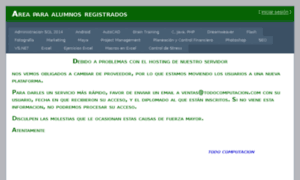 Areaparaalumnosregistrados.info thumbnail