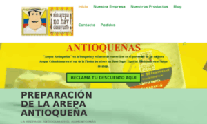 Arepasantioquenas.com thumbnail