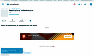 Ares-galaxy-turbo-booster.uptodown.com thumbnail