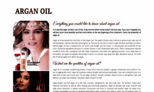 Arganoilhair.net thumbnail