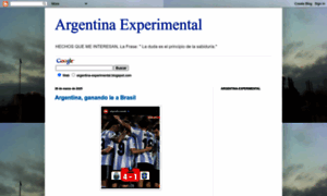 Argentina-experimental.blogspot.com thumbnail