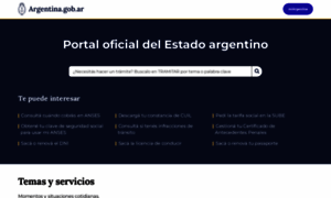 Argentina.gov.ar thumbnail