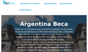 Argentinabeca.educacion.gov.ar thumbnail