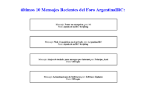 Argentinairc.net thumbnail