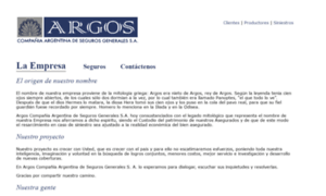 Argos-seguros.com thumbnail