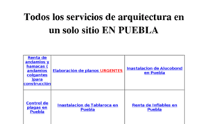 Arquitectospuebla.com thumbnail