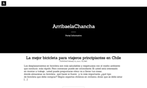 Arribaelachancha.cl thumbnail