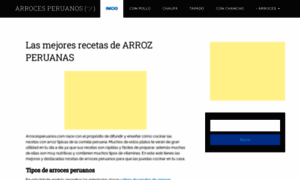 Arrocesperuanos.com thumbnail