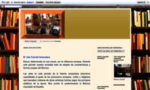 Artecolonialdevenezuela.blogspot.com thumbnail