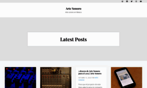 Artesonoro.com.mx thumbnail