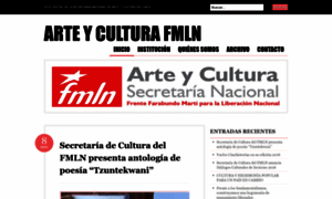 Arteyculturafmln.wordpress.com thumbnail