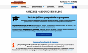 Artezbide-abogadosbilbao.es thumbnail