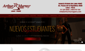 Arthurmurrayperu.com thumbnail