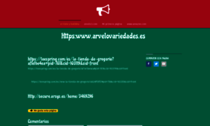 Arvelovariedades.es thumbnail