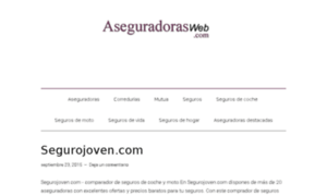 Aseguradorasweb.com thumbnail